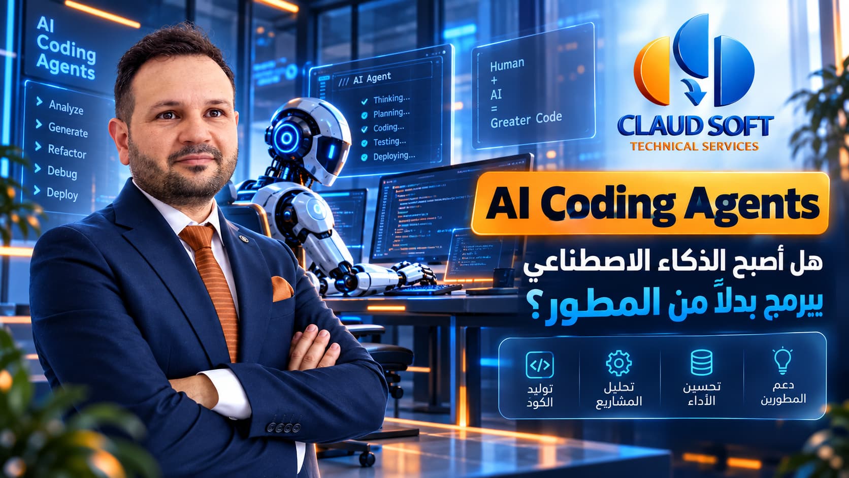 AI Coding Agents: هل أصبح الذكاء الاصطناعي يبرمج بدلًا من المطور؟
