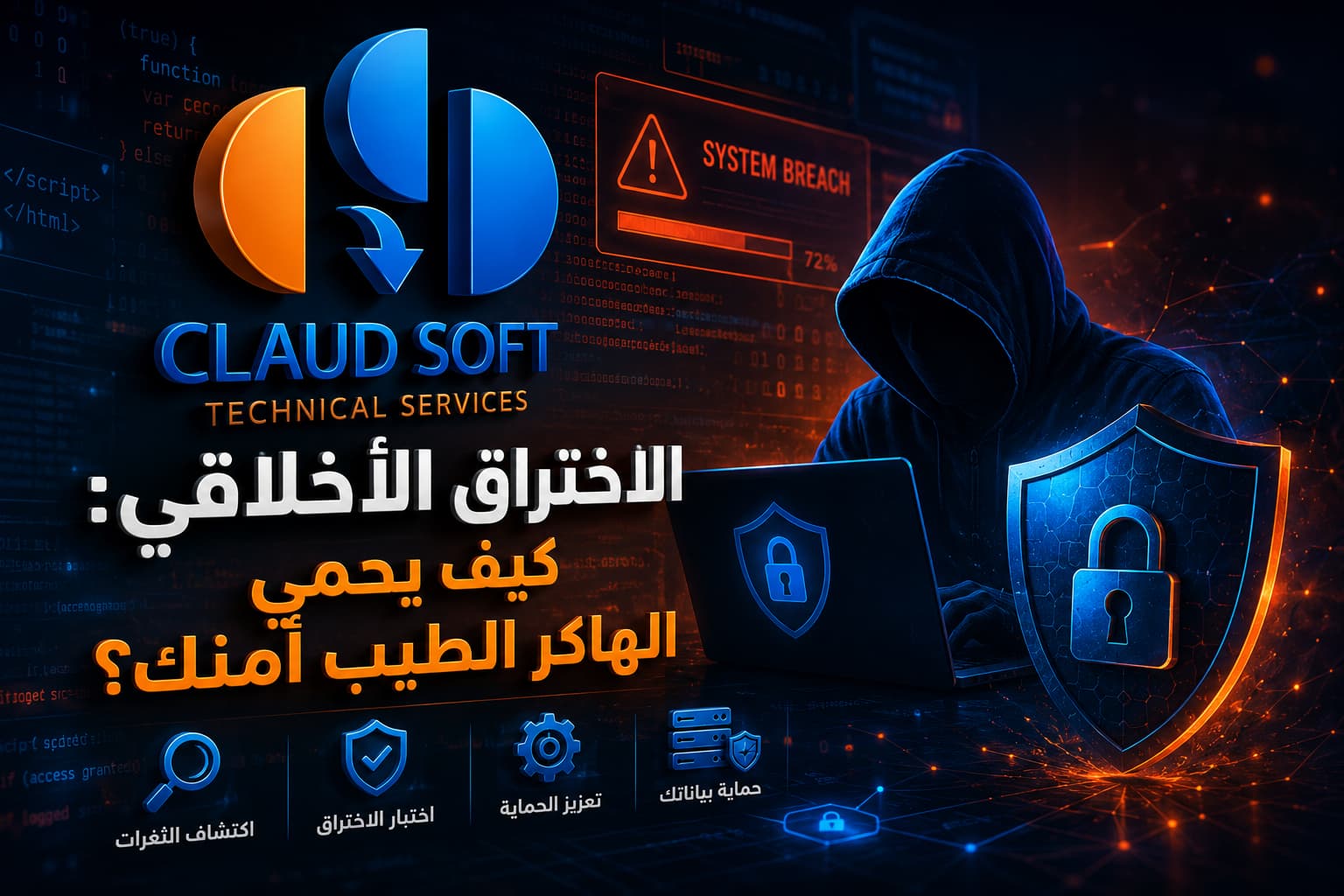 الاختراق الأخلاقي: كيف يحمي الهاكر الطيب أمنك؟